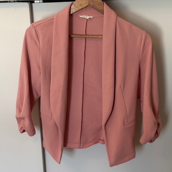 Maurices Jackets & Blazers - Women's Pink Blazer
